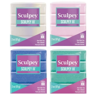 Sculpey III 2 oz (57g) - (Disponible en 14 Colores)