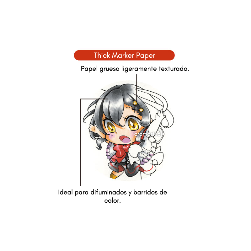 Copic Paper Selections Thick Marker Paper A4 (21 x 29,7 cm) 20 hojas