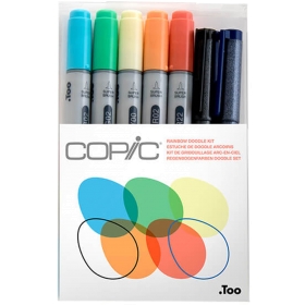 Copic Ciao Set de 7 - Rainbow Doodle Kit