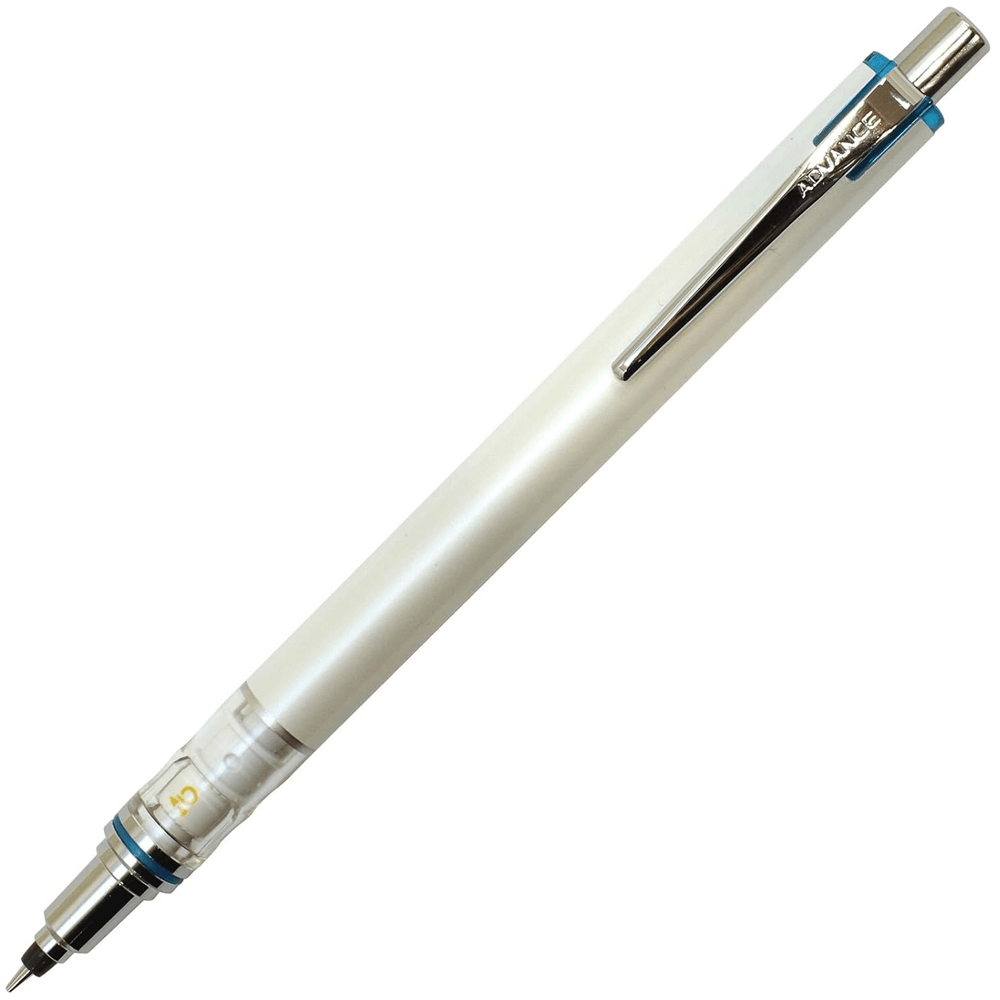 Uni Kurutoga Advance Portaminas - Blanco (0.3mm)