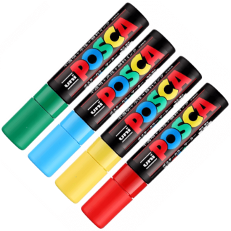  POSCA 17K Japan 15mm (8 Colores Disponibles) 