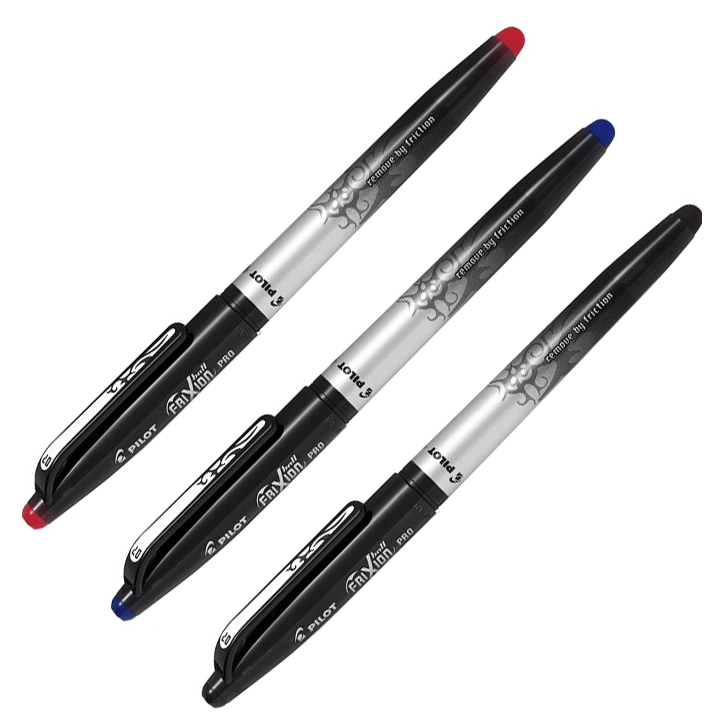 Pilot FriXion Pro 0.7 - Lapiz Gel Borrable (Disponible en 3 Colores)