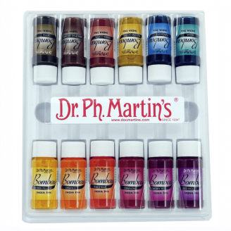 Dr. Ph. Martin's Bombay Tinta India 15ml - Set 2 (12 Colores)