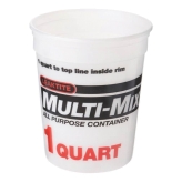 Multi-Mix Plastic Tub 1Qt (Recipiente para mezclas y almacenamiento)