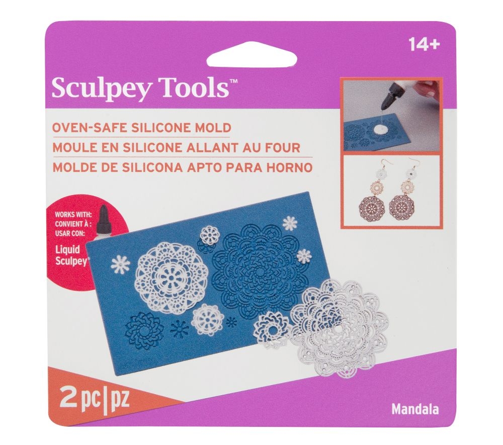 Sculpey Molde de Silicona Tipo Mandala