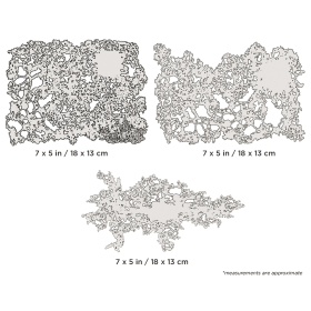 Artool Texture Fx Mini Series (Fhtfx1Ms) - Conjunto Plantillas 18x13cm