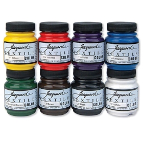 Jacquard Textile - Primary Colors 66ml (Set de 8 Colores)