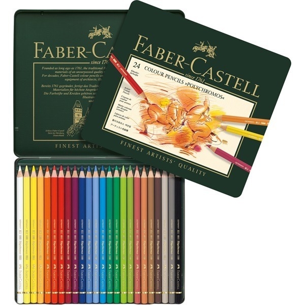 Juego De Lápices De Colores Faber-castell Polychromos Artist