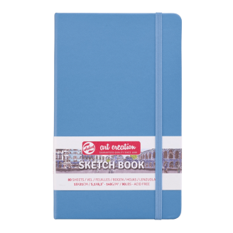 Royal Talens Art Creation Sketch Book Libreta Papel crema 13 X 21cm 140G 80Hjs - Azul Laguna