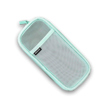 Estuche angoo transparente - Menta