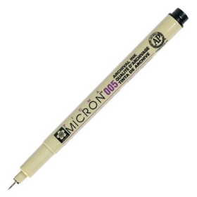 Sakura Pigma Micron Tiralineas (Negro) - 02