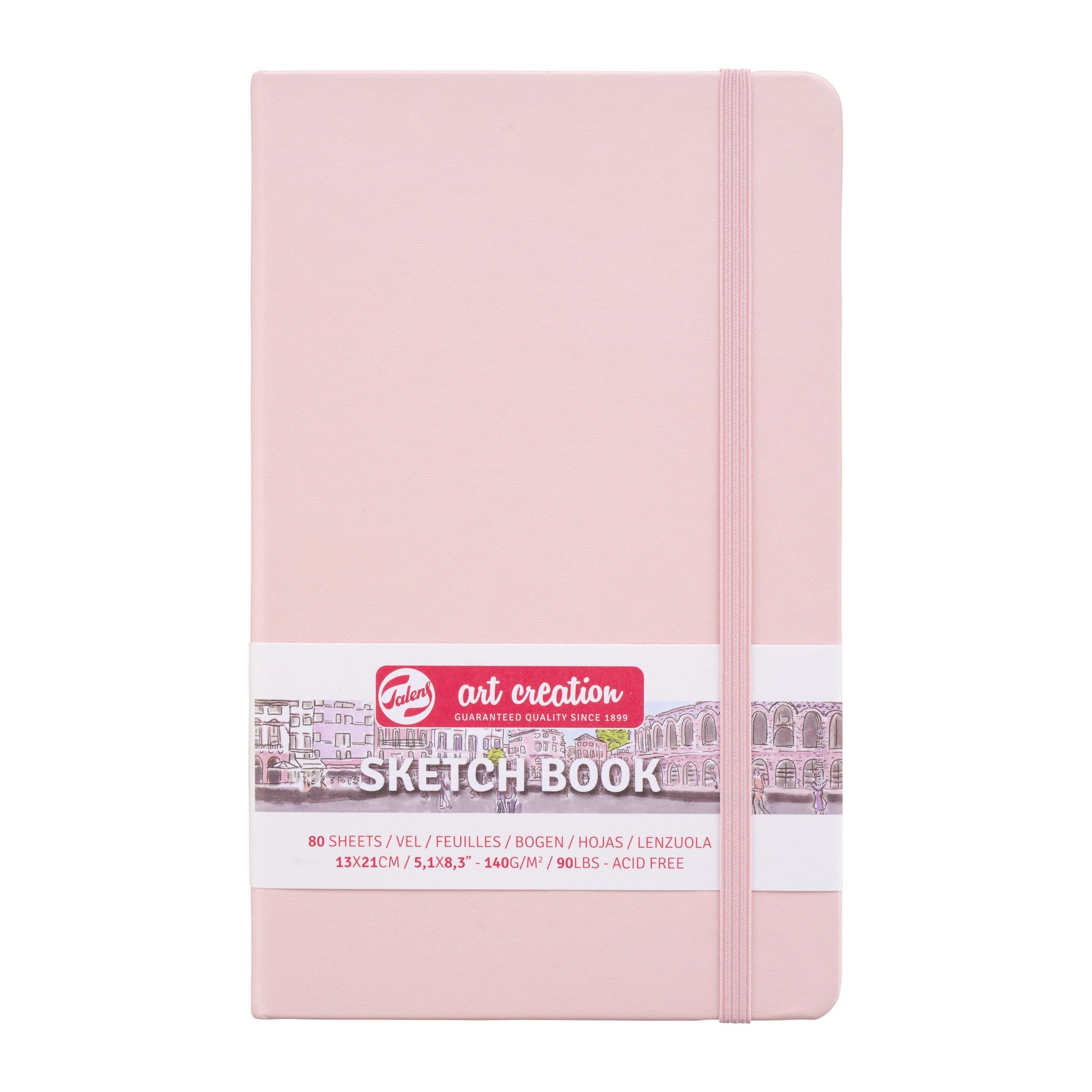 Royal Talens Art Creation Sketch Book Papel Crema 13x21 cm 140G 80HJ - Rosa Pastel