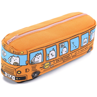 Estuche Cat Bus (Naranja)