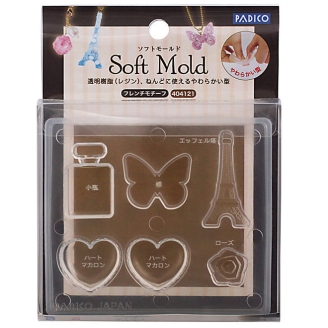 PADICO Soft Mold Small (Molde Flexible Pequeño) - French Motif