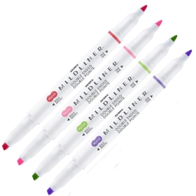 Zebra Mildliner Doble Punta - Disponible En 25 Colores