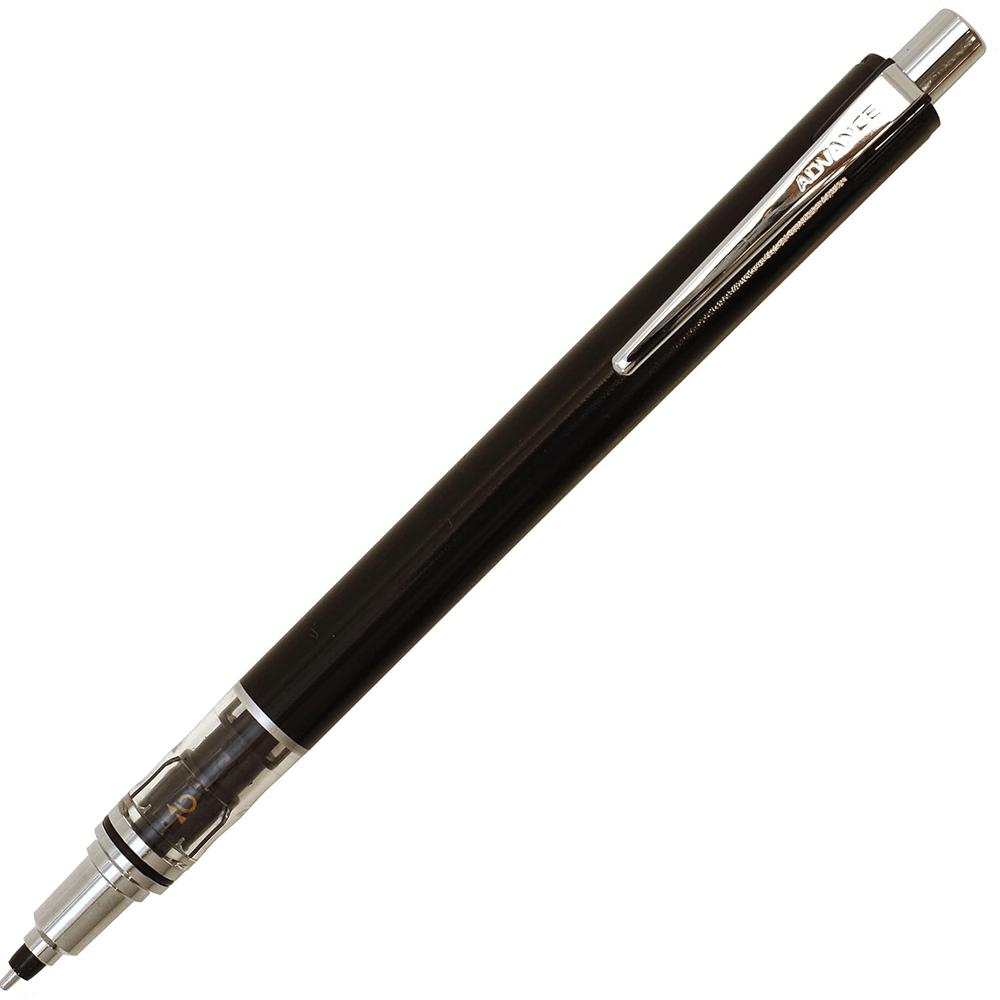 Uni Kurutoga Advance Portaminas - Negro (0.5mm)