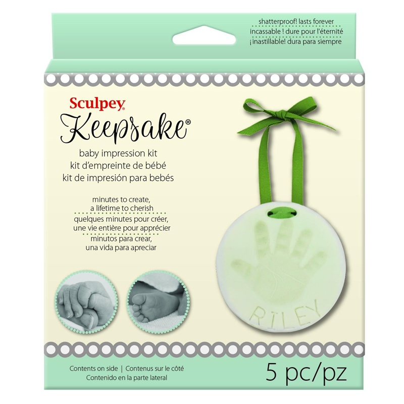 Sculpey Keepsake Kit de impresión para bebés y mascotas