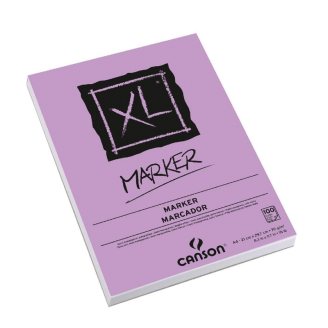 Canson XL Marker A4 (21 x 29,7cm) - 100 Hojas de 70 Gsm