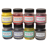 Jacquard Procion MX Dye (Tinte Agua Fria Para Fibras Naturales) 19g  - Set de 8 Colores