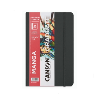 Canson Sketchbook Manga A5 (14 x 21,6 cm) - 40 Hojas de 200 gsm