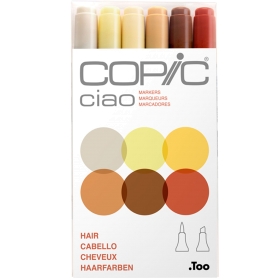 Copic Ciao Set de 6 - Hairs