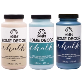 Plaid Folkart Home Decor Chalk - Pintura a la tiza 16oz (472ml) - (Disponible en 9 colores)