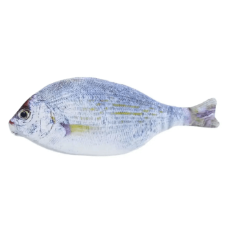  Estuche con forma de pescado - Gris