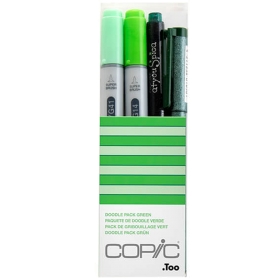 Copic Set de 4 - Doodle Pack Green