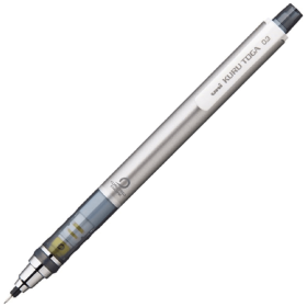 Uni Kurutoga Portaminas Standard - Plateado (0.3 mm)
