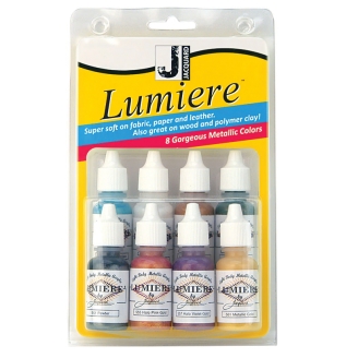 Jacquard Lumiere - Mini Exciter Pack 15ml (Set de 8 Colores) 