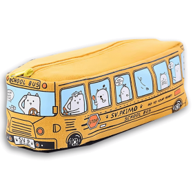 Estuche Cat Bus (Amarillo)