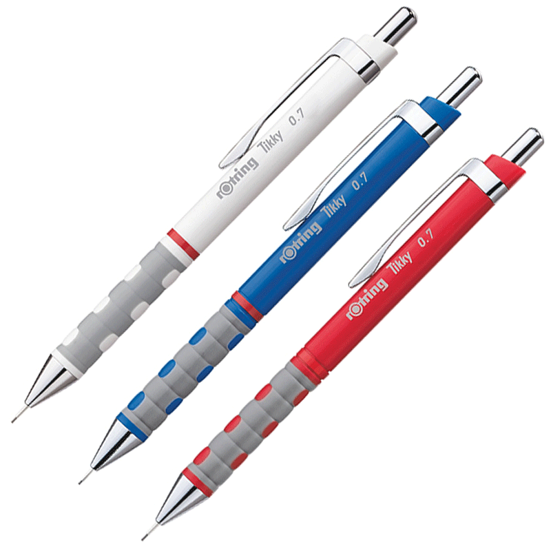 Rotring Tikky Portamina - 0,7 mm. (Disponible en 5 colores)