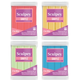 Sculpey Soufflé 1.8 oz (48g) - (Disponible en 28 Colores) 