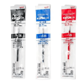 Uni Jetstream Refill ink SXR-7 Repuesto para bolígrafo Jetstream 0.7mm - Disponible en 3 Colores