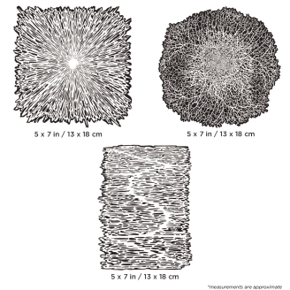 Artool Texture Fx 2 Mini Series (Fhtfx2Ms) - Conjunto Plantillas 13x18cm