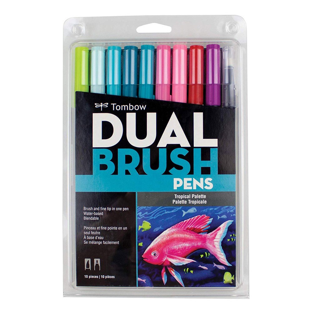 Marcadores tombow dual brush clearance