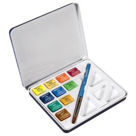 Daler Rowney Aquafine Mini Travel (Set de 10 Colores)