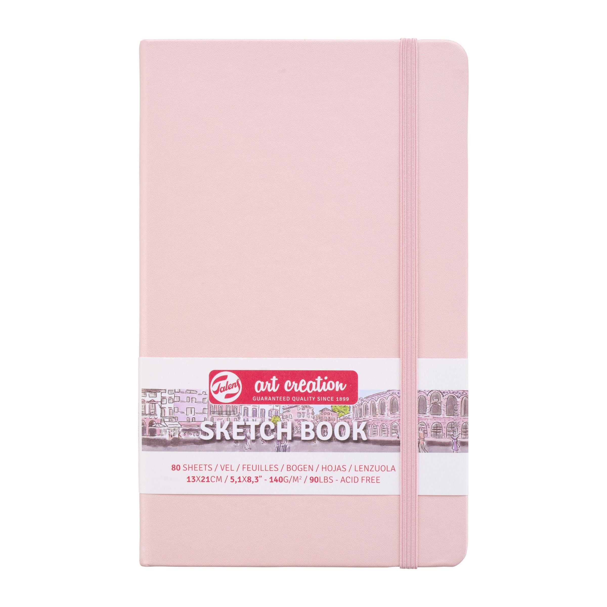 Royal Talens Art Creation Sketch Book Papel Crema 13x21 cm 140G 80HJ - Rosa  Pastel