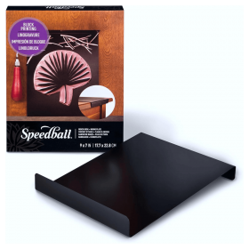 Speedball Placa de Entintado Metálica (17,7 x 22,8 cm) 