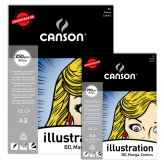 Canson Illustration Pad 250 Gsm (Disponible en 2 medidas)