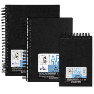 Canson Art Book Mix Media Libreta 224 Gsm (Disponible en 3 medidas)