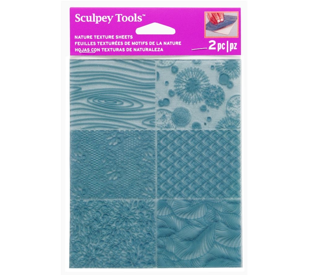 Sculpey Hojas de textura - Naturaleza