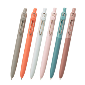 Uni Zento Standard Bolígrafo de tinta Gel Secado Rápido 0.38 mm (Tinta Negra)- Disponible en 6 Modelos