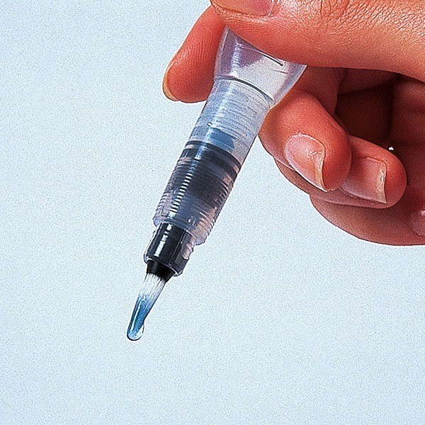 Pentel Japón Aquash Water-brush 4 Tipos De Set