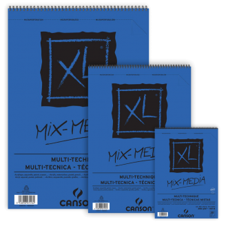 Canson XL Mix Media Croquera 300 Gsm (Disponible en 3 medidas) 