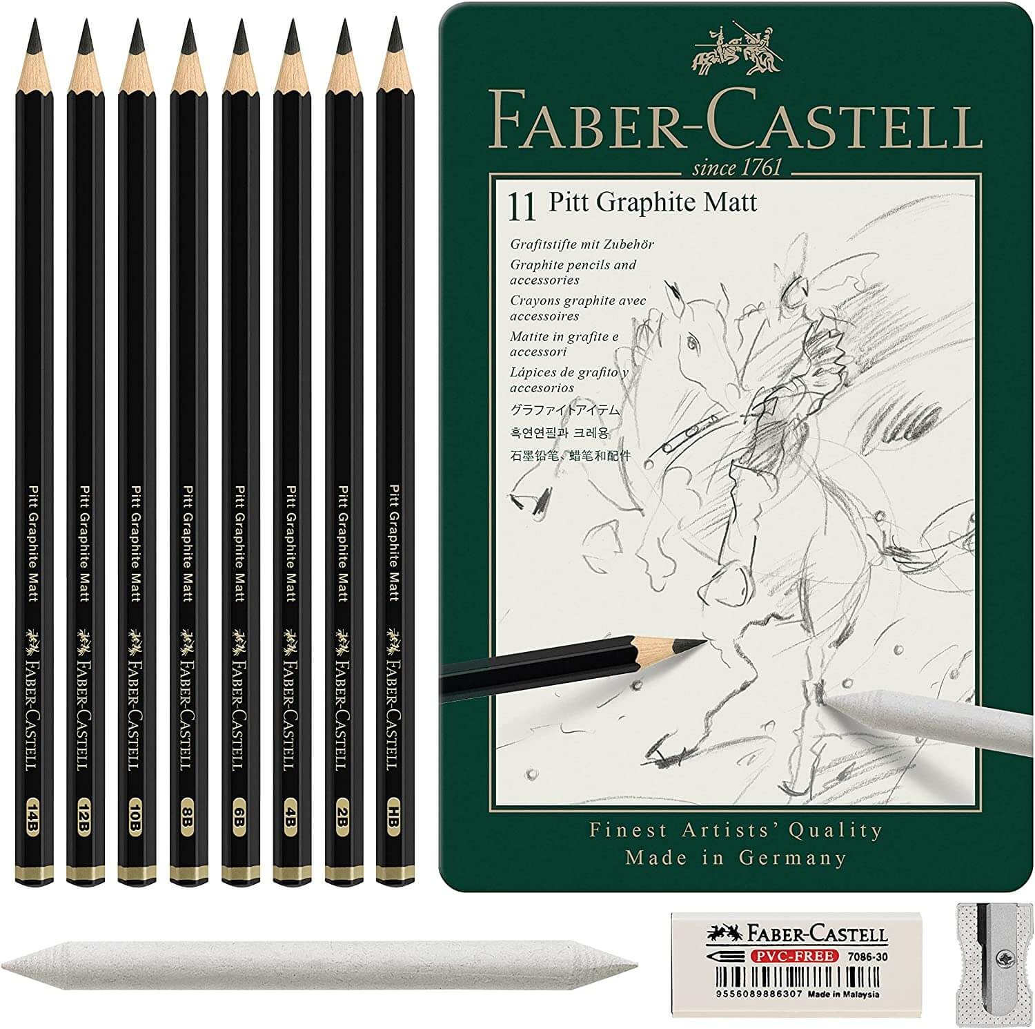 Faber castell 11 pitt graphite set clearance
