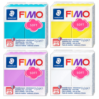Fimo Soft 2 oz (57g) - (Disponible en 22 Colores)