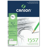 Canson 1557 A4 (21 x 29,7cm) - 50 Hojas de 120 Gsm 