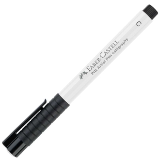 Faber-Castell Marcador Pitt - blanco 101-C