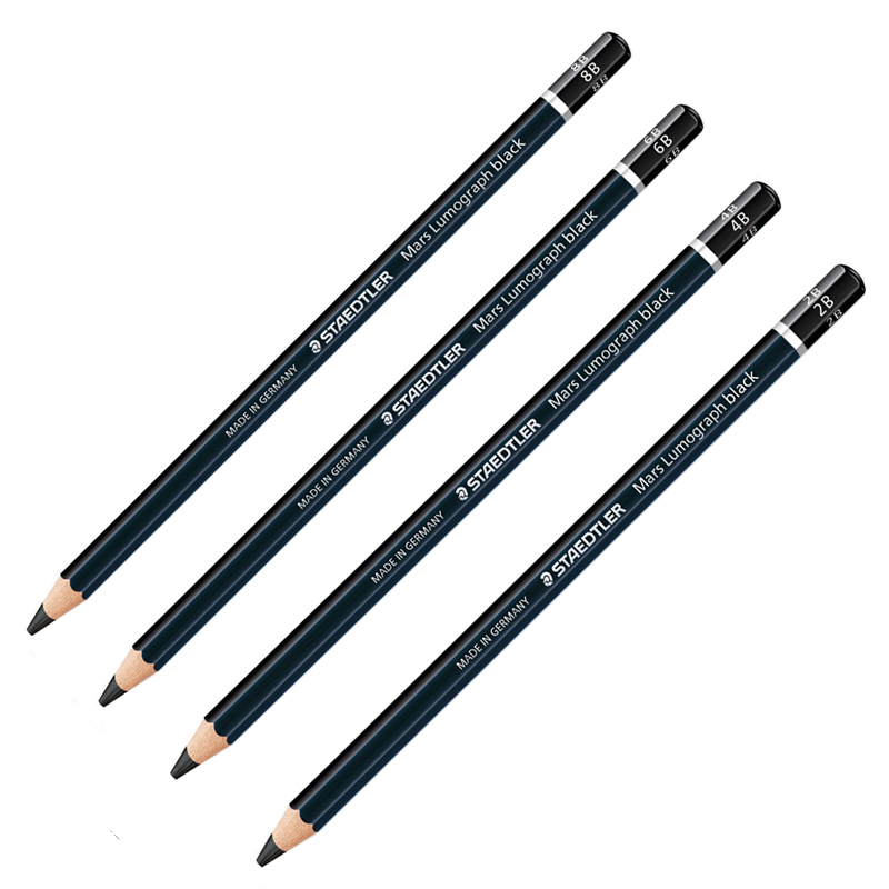 Staedtler Lumograph Black Lapiz Grafito (Disponible del 2B al 8B)